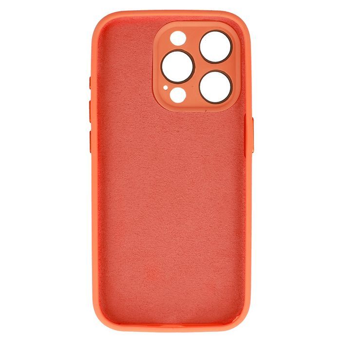 Tel Protect Lichi Soft Case Do Iphone 15 Pro Max Pomarańczowy