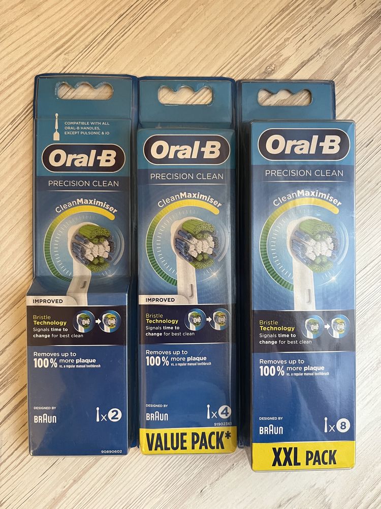 Oral b Braun Оригінал насадки для дітей та дорослих