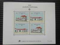 Bloco nº111 Europa-Portugal 1990 -Correios