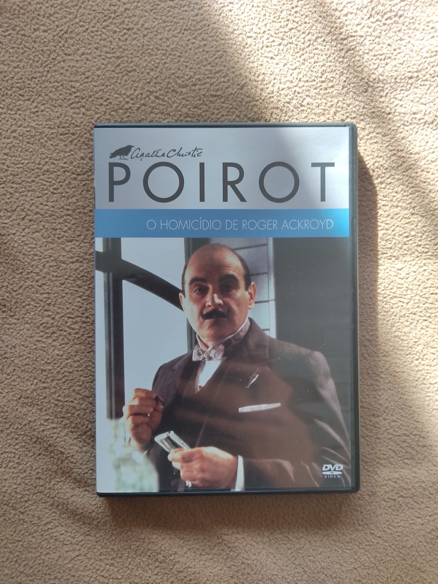 DVD Agatha Christie - Poirot - O Homicídio de Roger Ackroyd