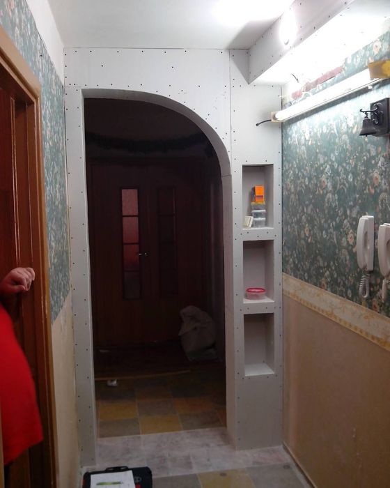 Монтаж гіпсокартону (ГКЛ) без посередників, гипсокартонные работы