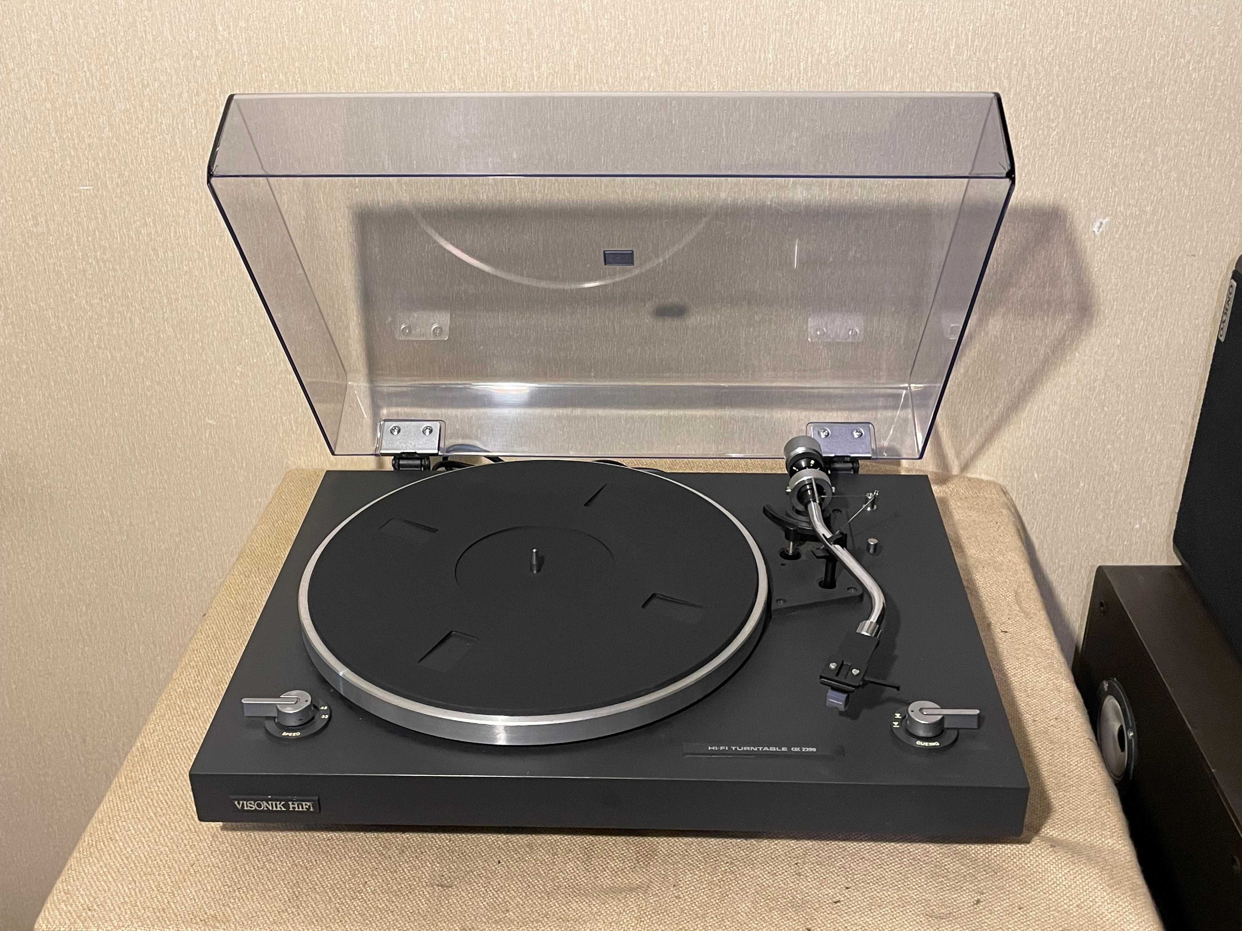 Японский HI-FI проигрыватель винила 70-х C.E.C BD-2200 (корпус-Дерево)