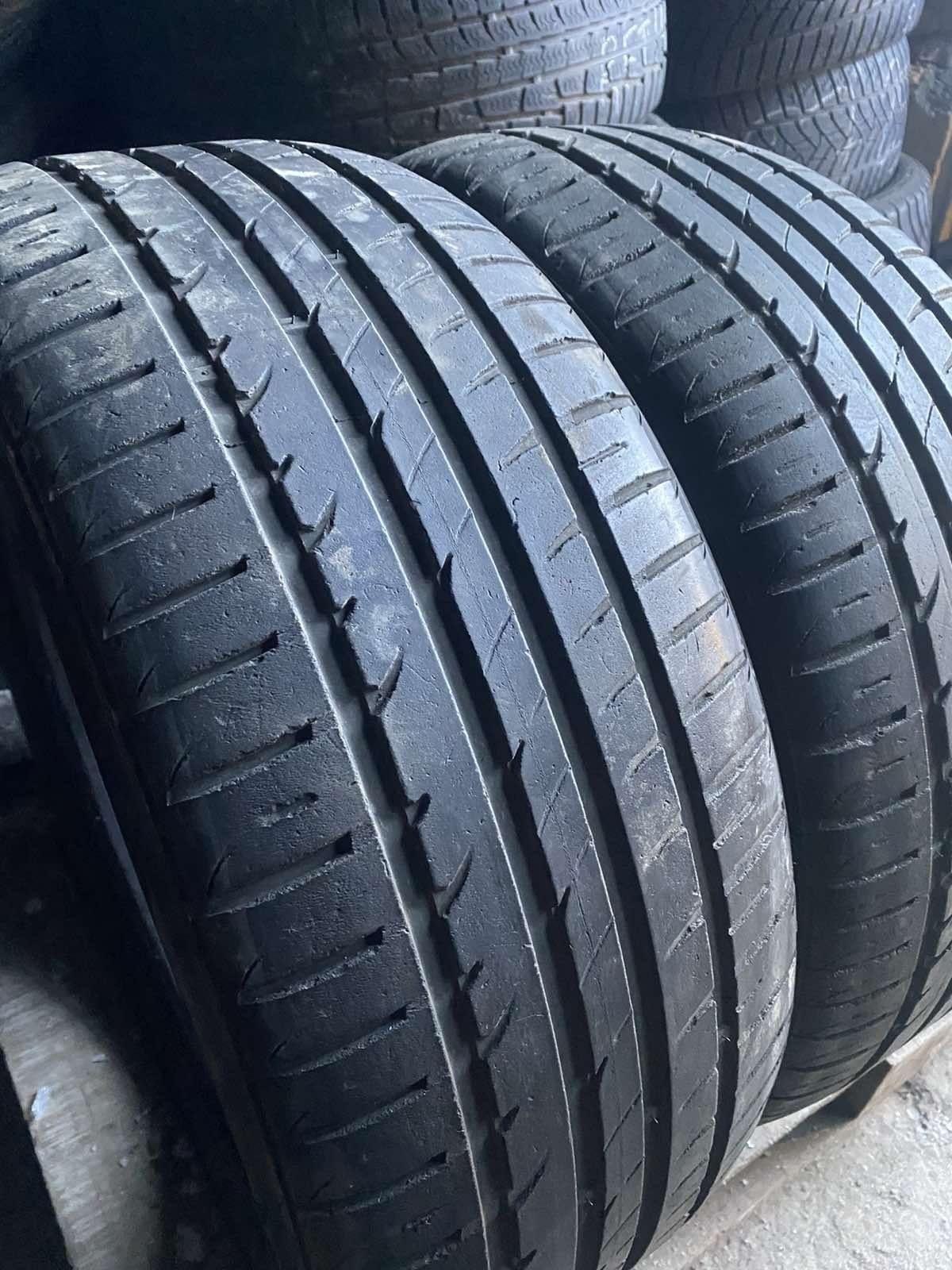 215.50.17 Hankook 2шт лето БУ склад шины резина из Европы 50 R17