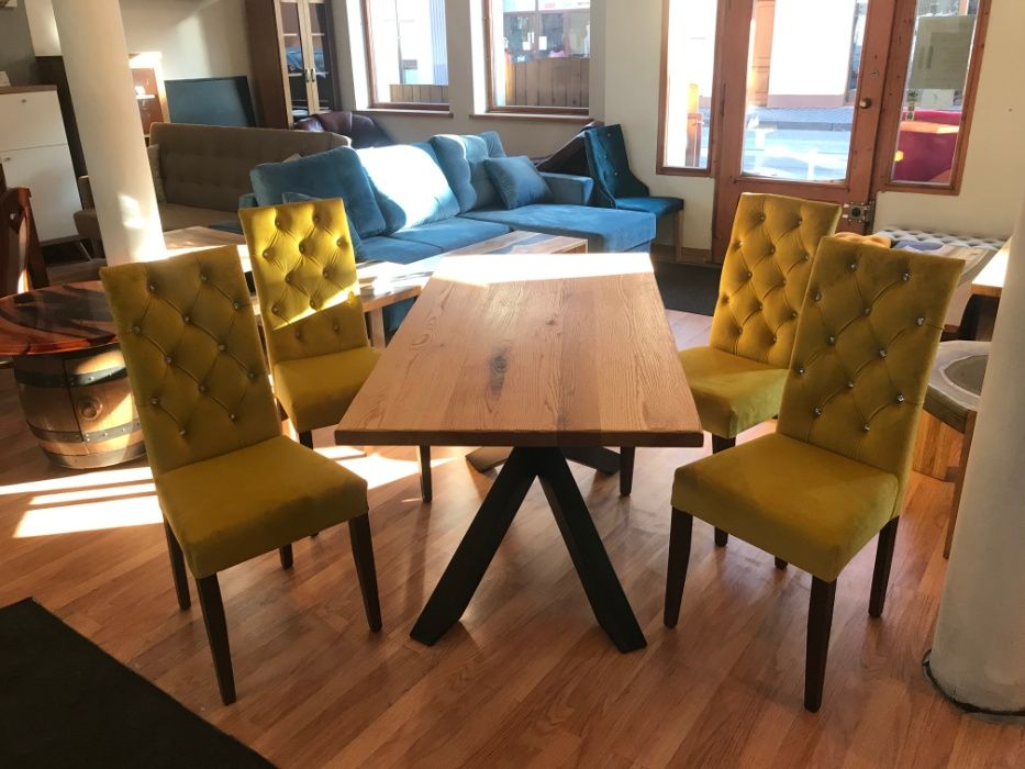 Stół Dąb Amerykański na wymiar LOFT 160x80