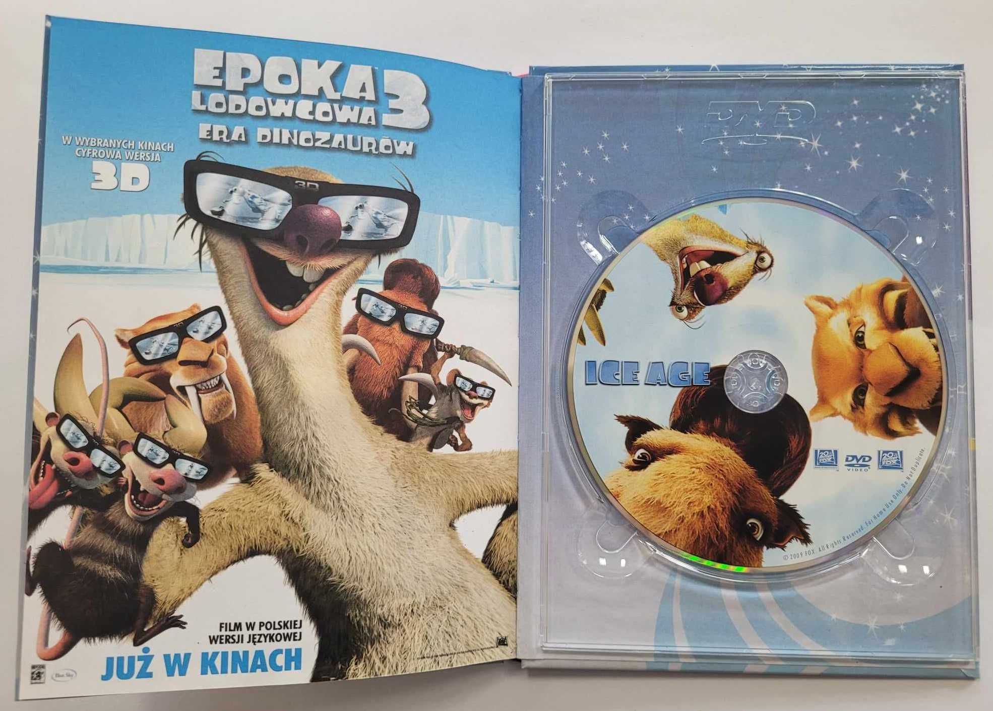 Płyta dvd z bajką Epoka Lodowcowa