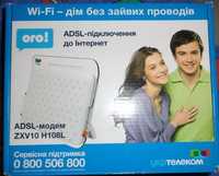 WiFi-роутер со встроенным ADSL-модемом ZTE ZXV h108l WiFi