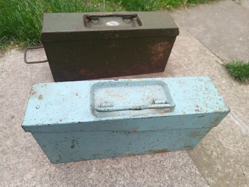 Skrzynki wehrmacht 2szt.