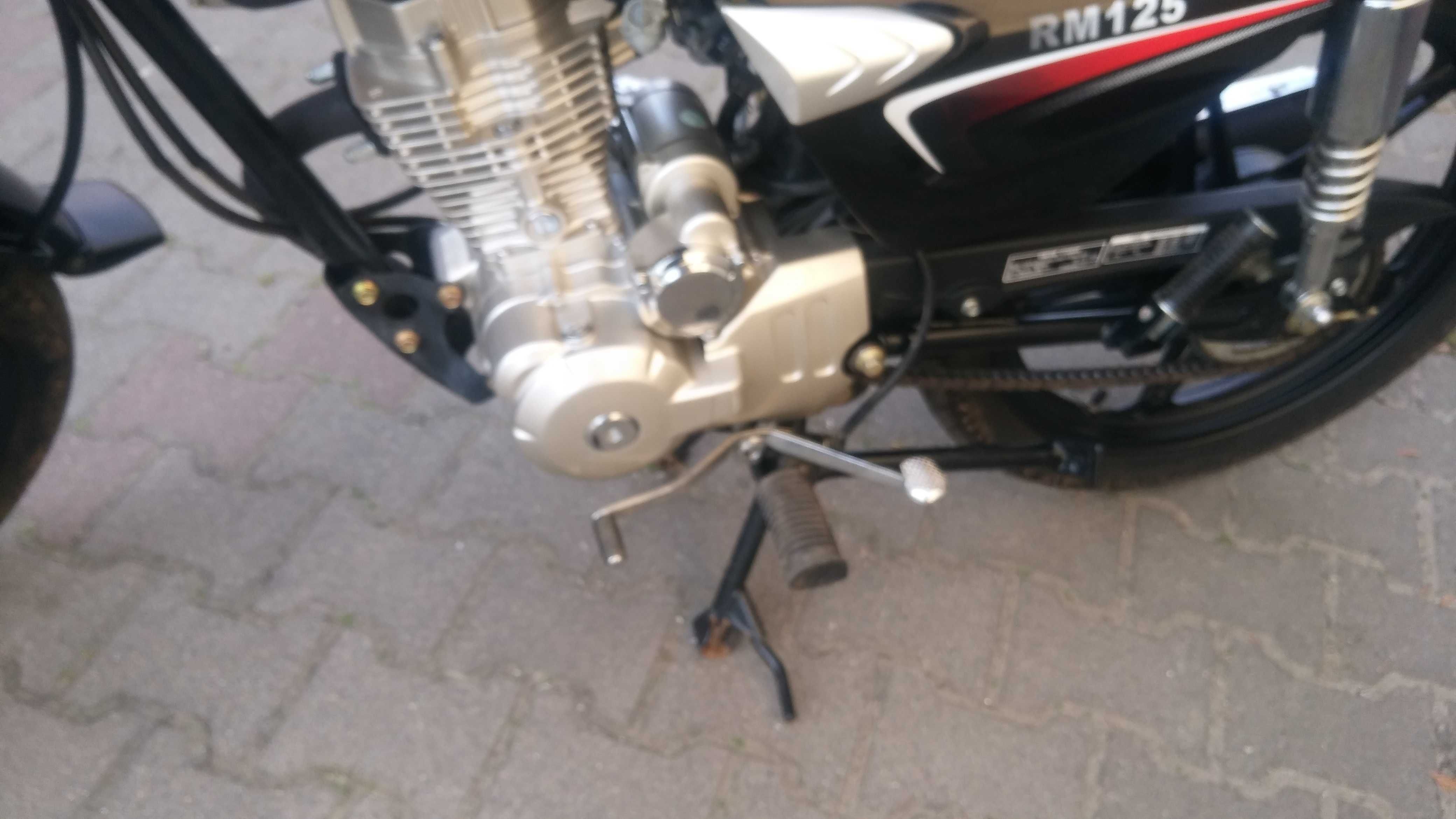 Sprzedam motocykl 125 cc Romet SK125 Jak Nowy Przebieg 1187 km