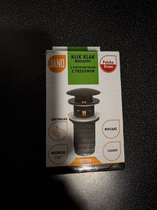 Syfon klik klak  przelewem