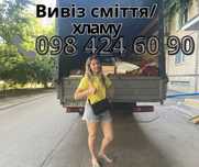 Вивіз хламу/вантажники/старих меблів/сміття/утилізація техніки/