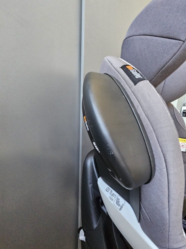 Fotelik BeSafe iZi Turn i-Size ISOFIX, szary, stan jak nowy