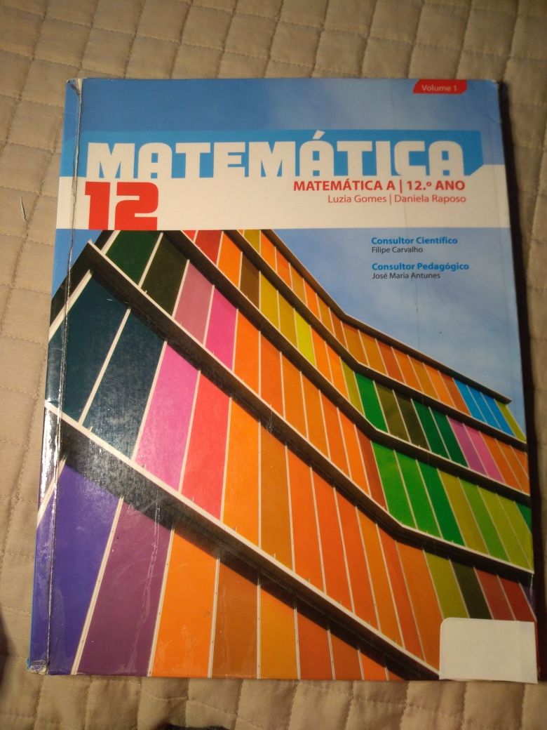 Livros matemática A 12 ano