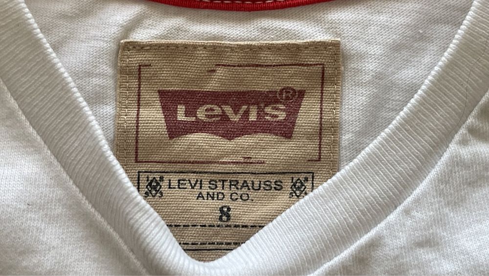 T-Shirt Levis Criança 8-10 anos