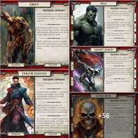 Talisman Magia i Miecz - Zestaw Poszukiwaczy MARVEL - 60 kart