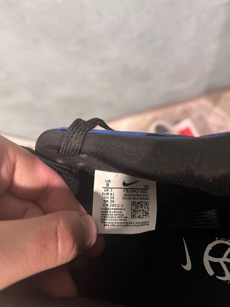 Nike Dunk Black Royale Iridescent Розміри 40-45