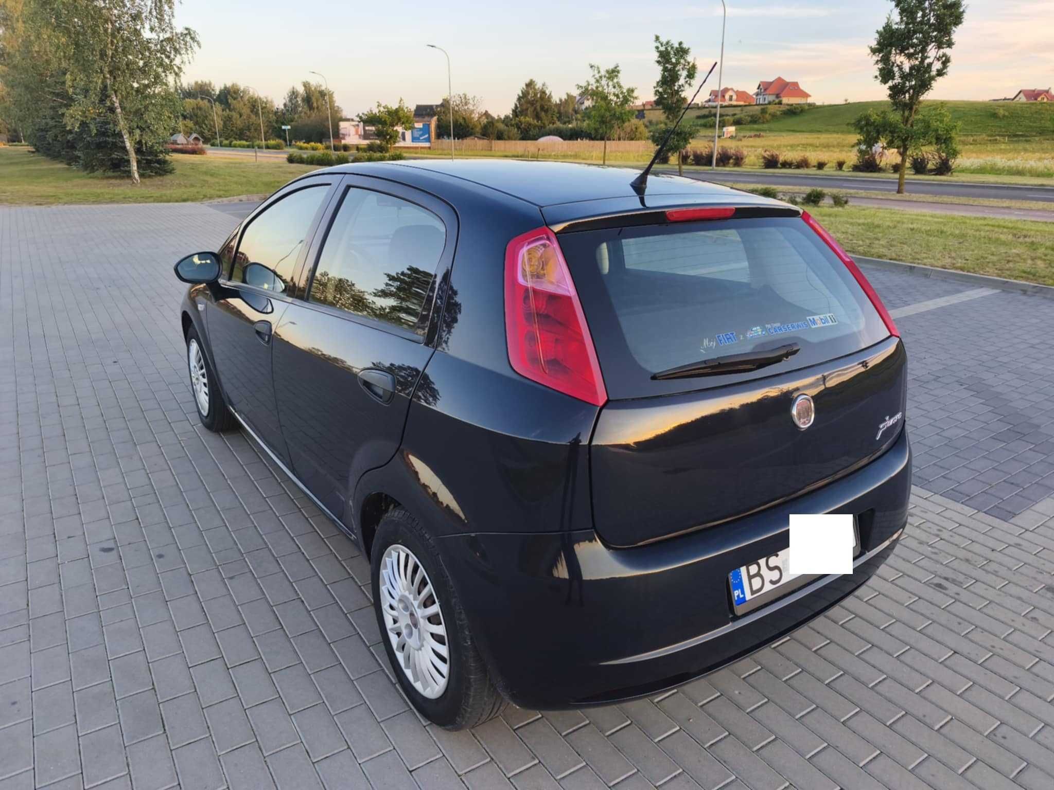 FIAT PUNTO / 1.2 benzyna / 2007 / przebieg: 184.ooo km / SUWAŁKI