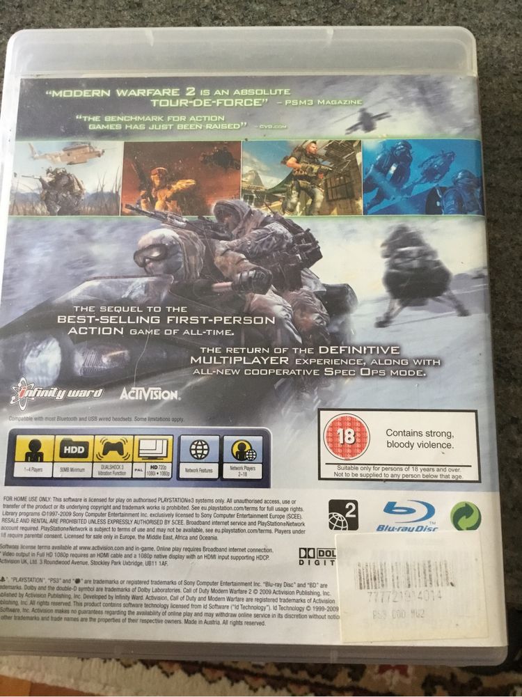 Call of Duty - Modern Warfare 2 (PS3)