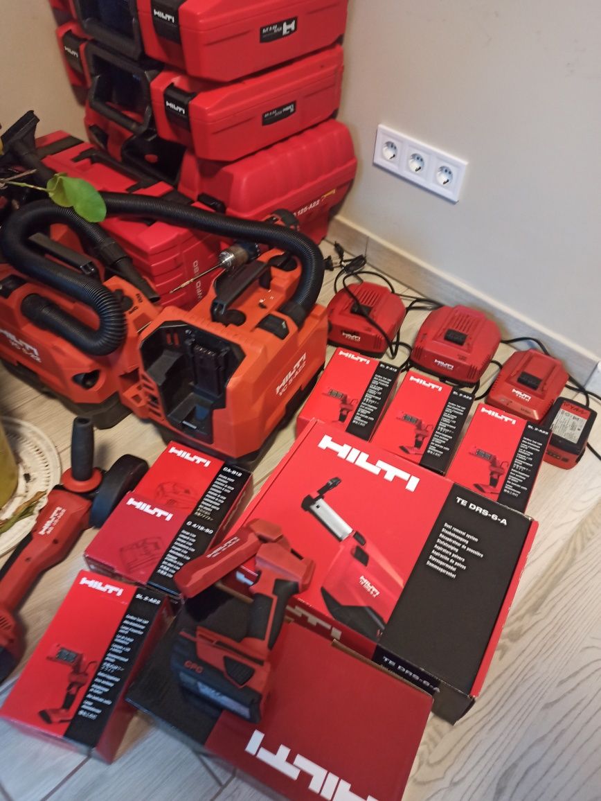 Пилосос+шліфувальна машина Hilti WFO 280,