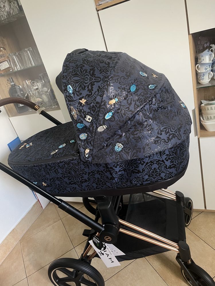 Wózek cybex priam 4.0 rose gold jewels of narure