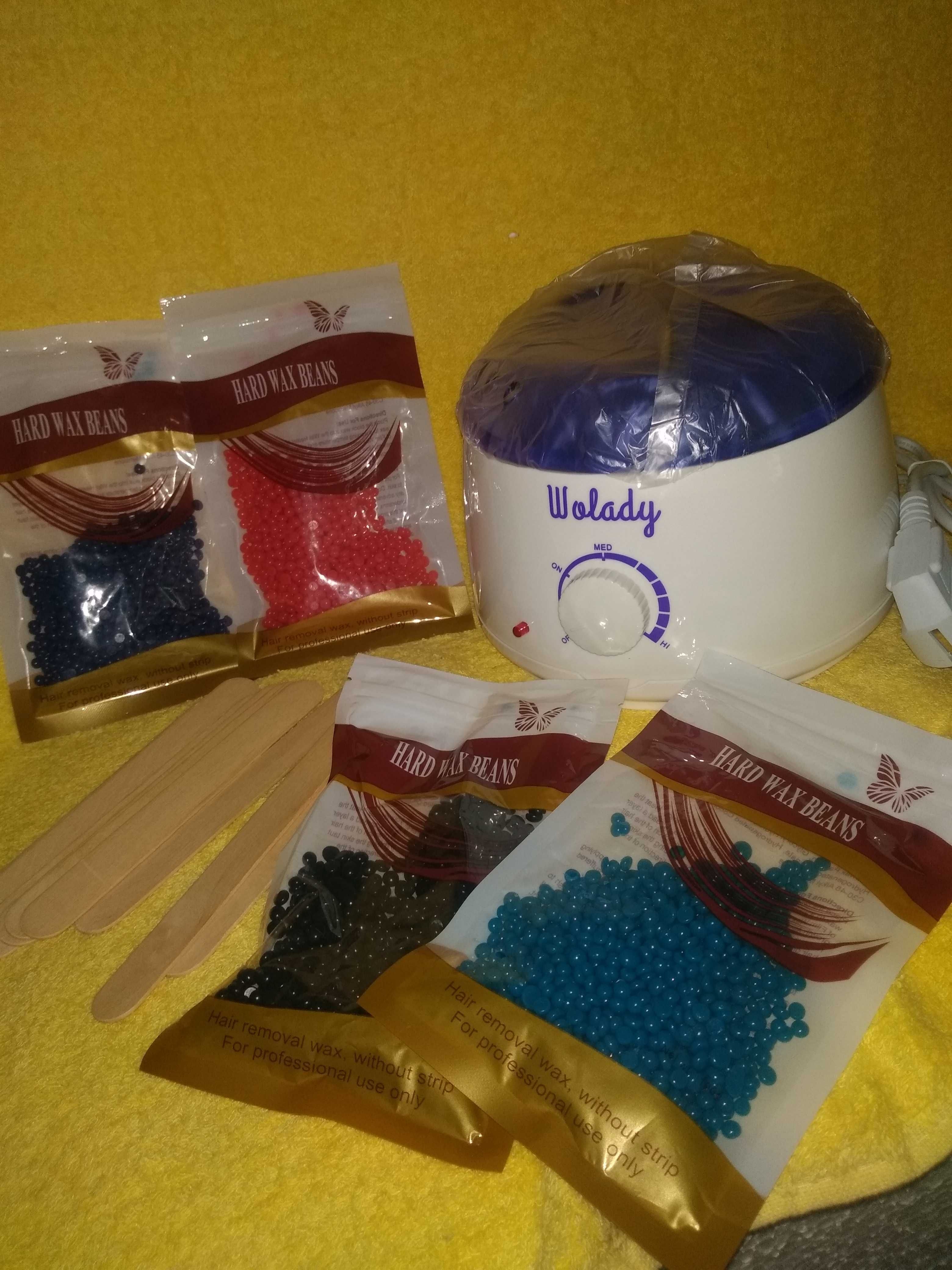 Podgrzewacz do wosku- zestaw do depilacji Wolady