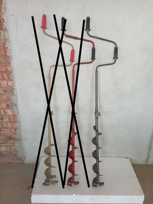 Бур для рибалки (льодоруб)