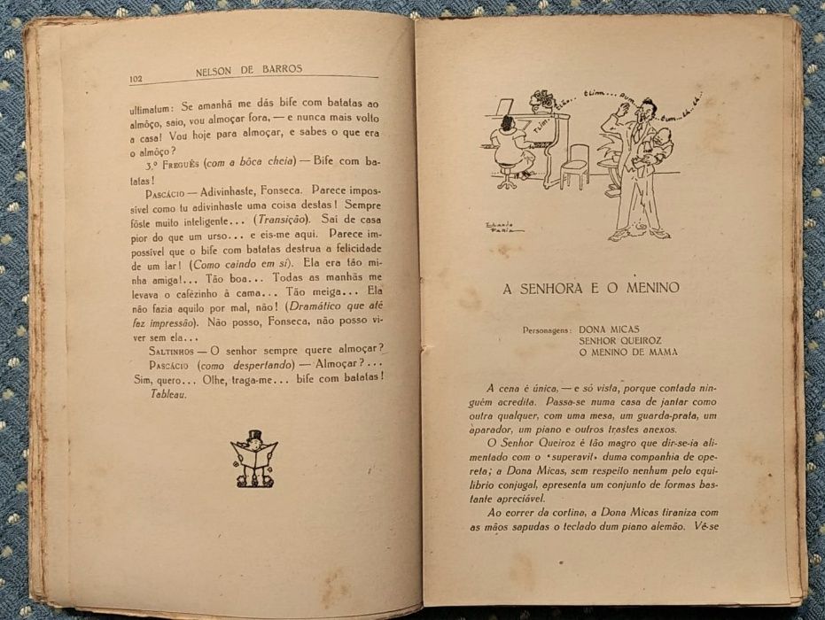 "Direcção Proibida" Nelson de Barros (Prosas Humorísticas) 1937