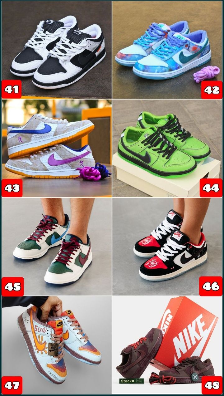 ПОНАД 100 КОЛЬОРІВ‼️ Кросівки Nike SB Dunk Low / 36-46 / Найк СБ Данк