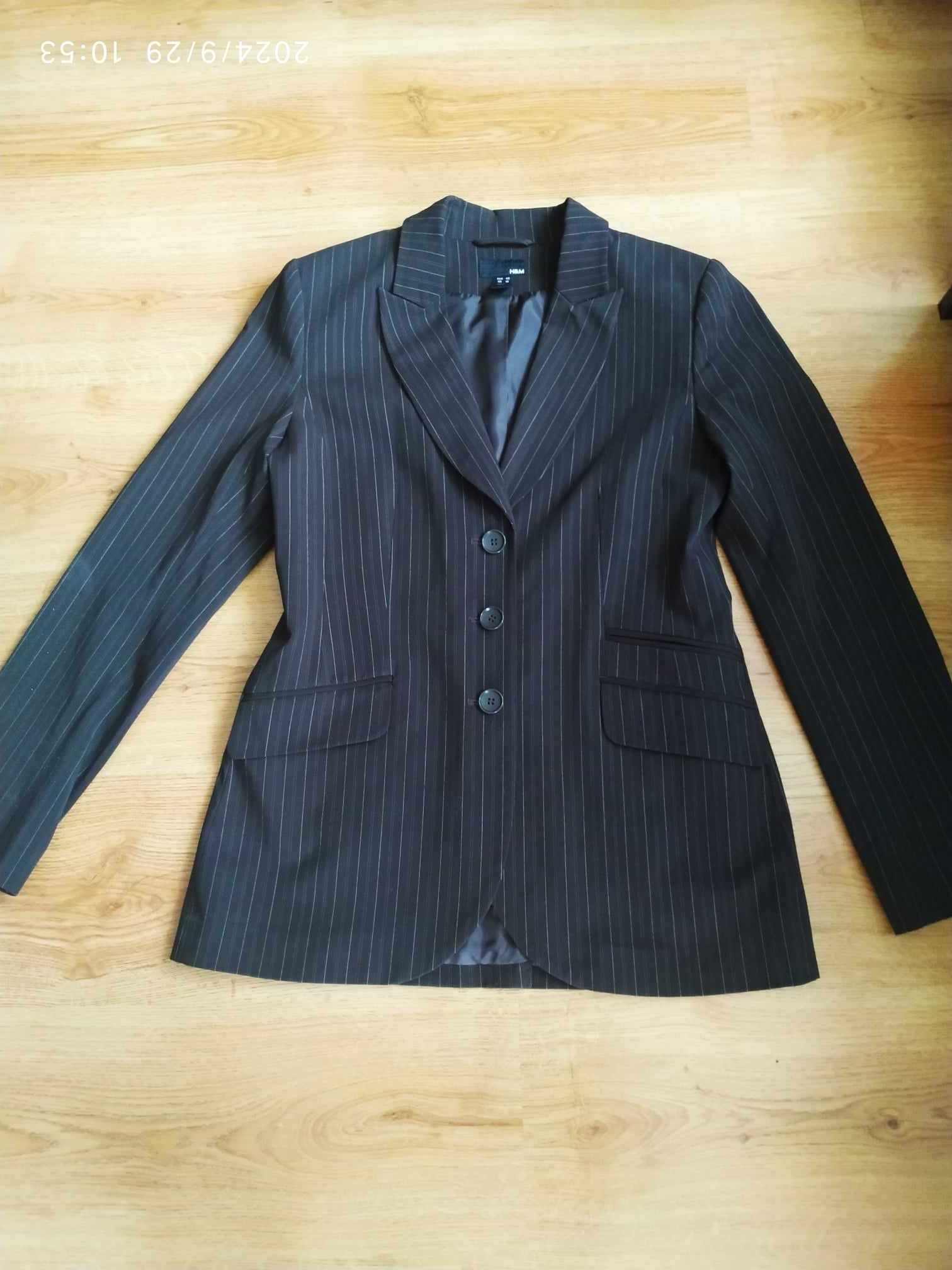 Marynarka brązowa H&M 40 L