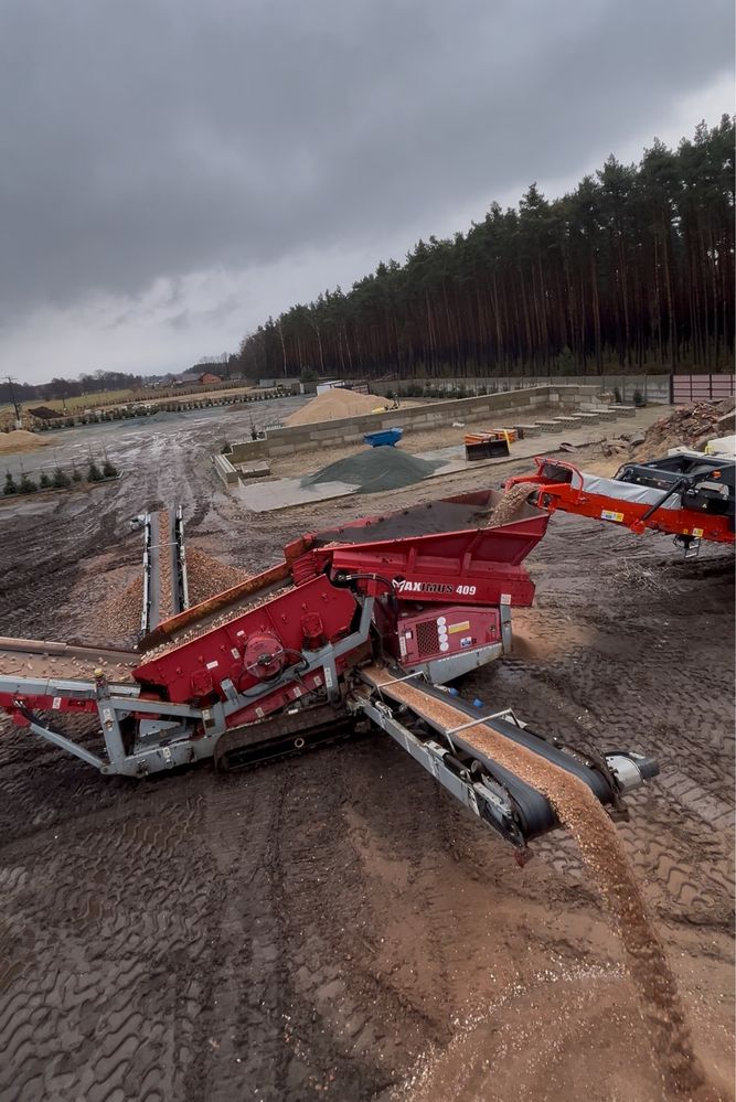 Kruszarka Usługi Kruszarką Wynajem Kruszarki Sandvik Wyburzenia