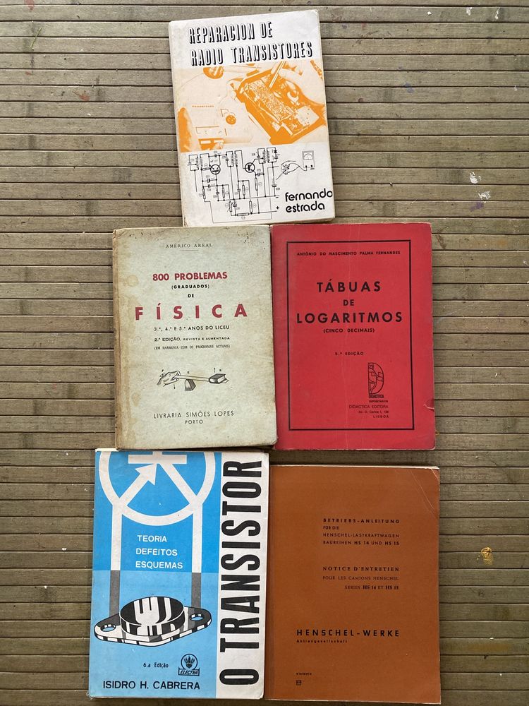 Lote livros tecnicos - electrónica, mecânica, eletricidade