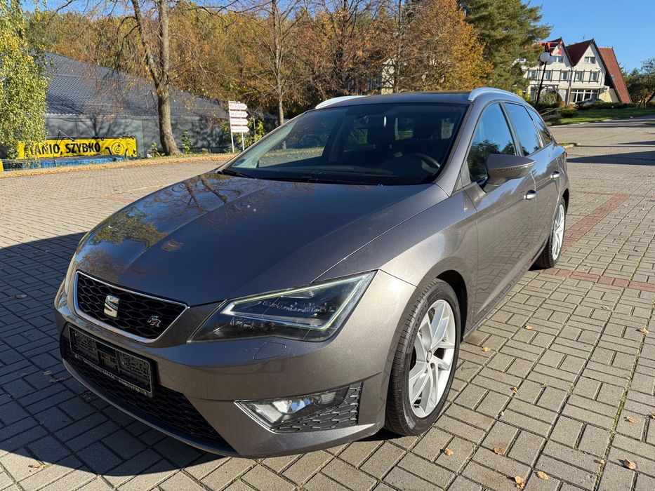 Seat Leon II Właściciel,Bezwypadkowy,Pełny Serwis,Koła Lato,Zima,Wersja FR