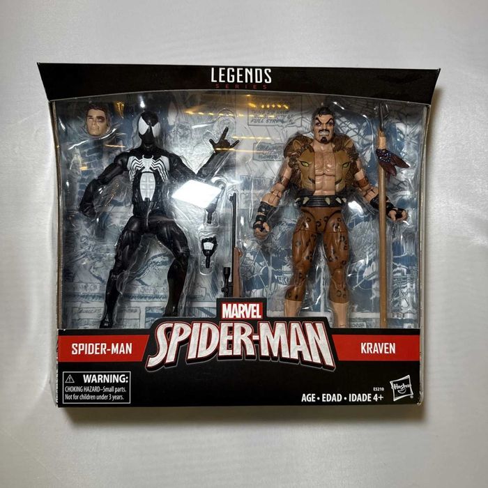 Marvel Legends Spider-Man Vs Kraven 2 Pack Portes Grátis