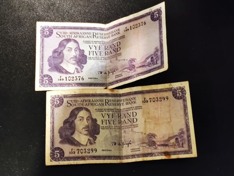 Notas antigas ( França / Angola / Brasil / Netherlands)