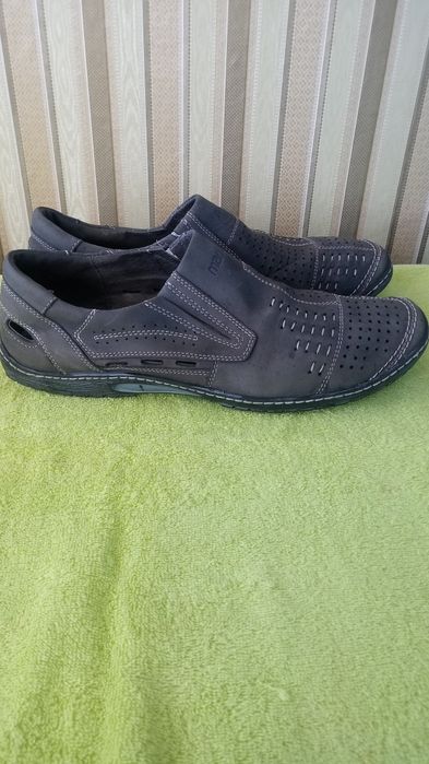 Туфли мокасины мужские. Размер 46