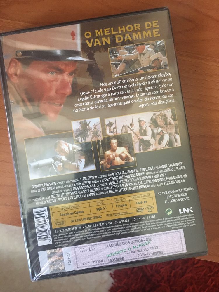 Coleção DVD Van Damme