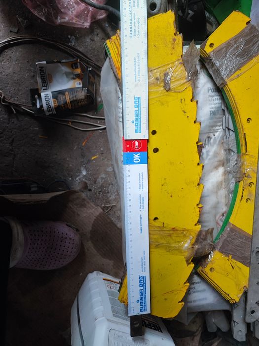 Ножи жатки кукурузного комбайна ягуар