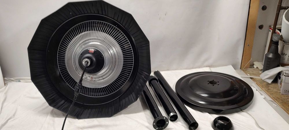 Grzejnik tarasowy, promiennik ogrodowy 1000/2000W Blumfeldt  S-051