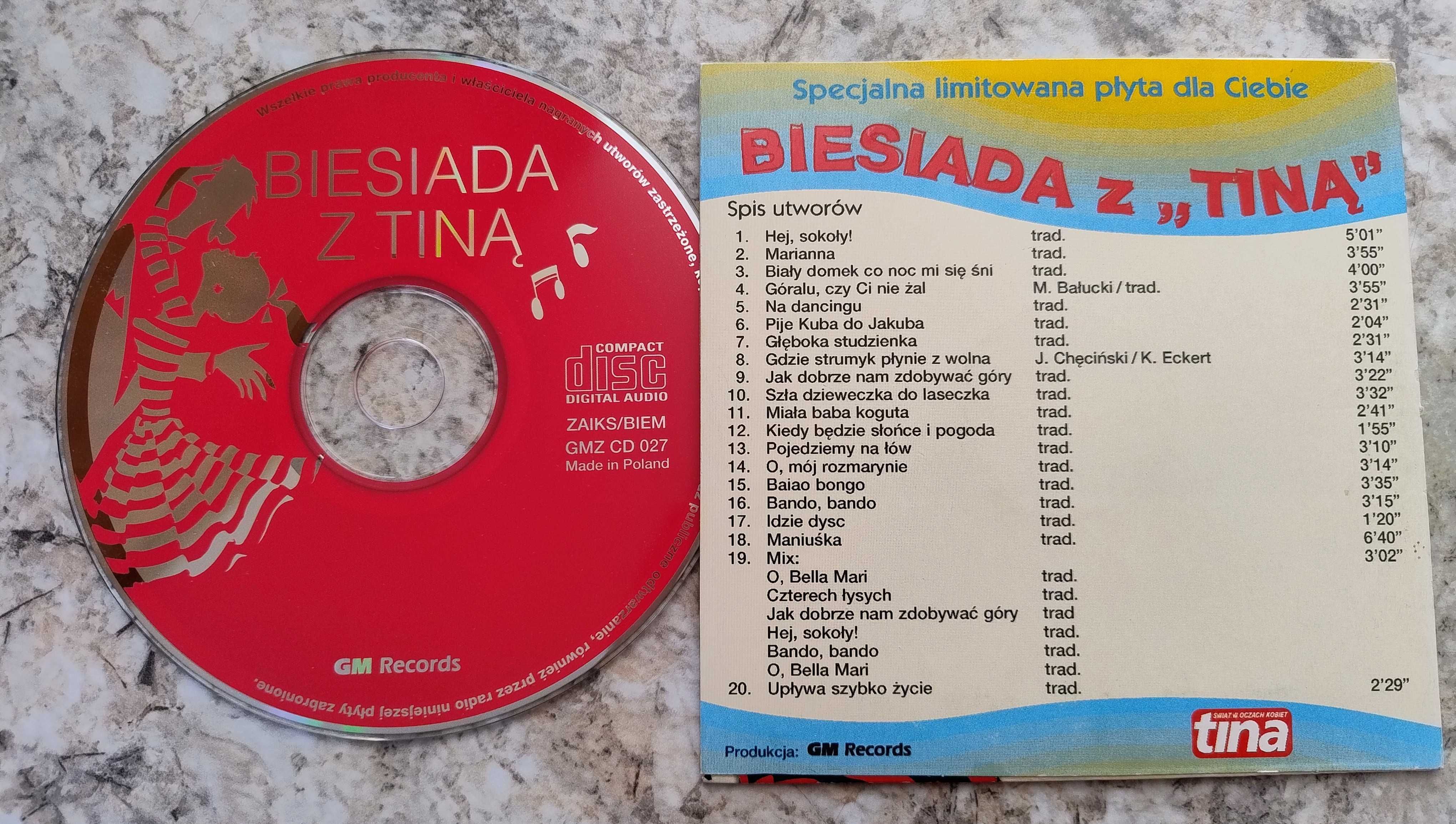 Biesiada z Tiną 20 przebojów wszechczasów