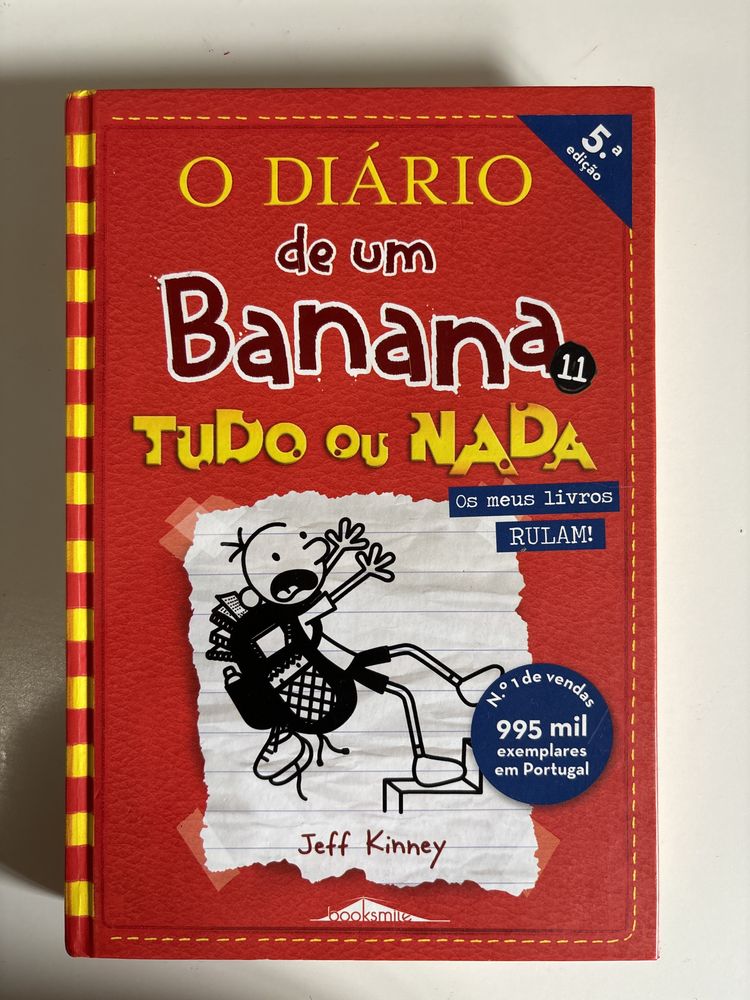 Livro Diario de um Banana 11,12 e 13