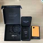 Light Phone 3 + Pomaranczowe etui + 2x szkło hartowane