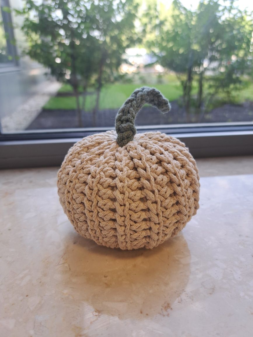 Dynia dekoracyjna, handmade, nowa, jesień