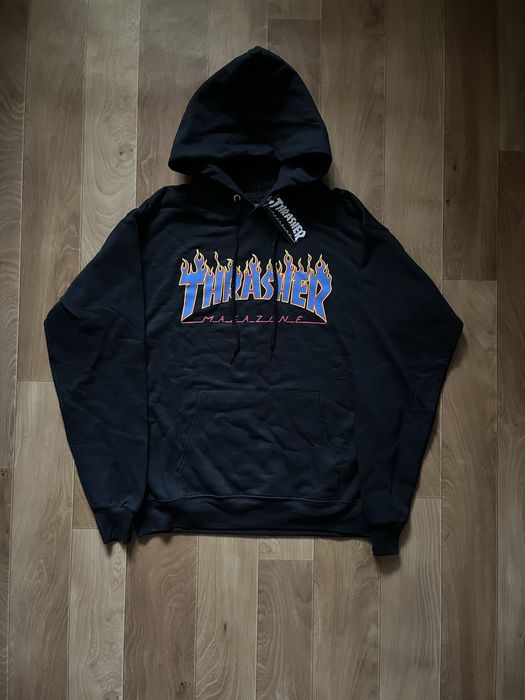 Худи Thrasher Flame Logo, polar