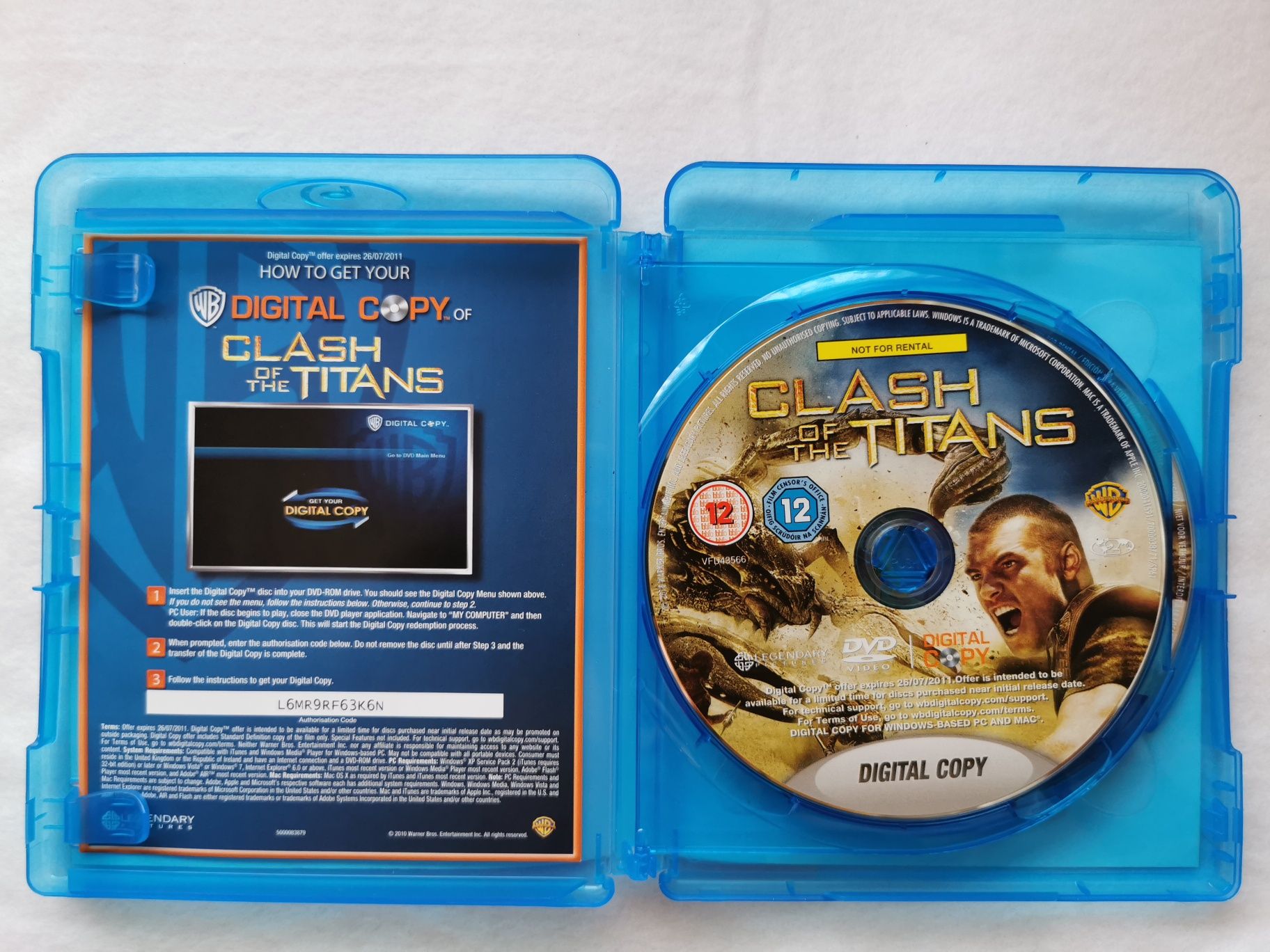 Clash Of The Titans (Starcie Tytanów) Blu-ray (En) (2010) Bluray + DVD