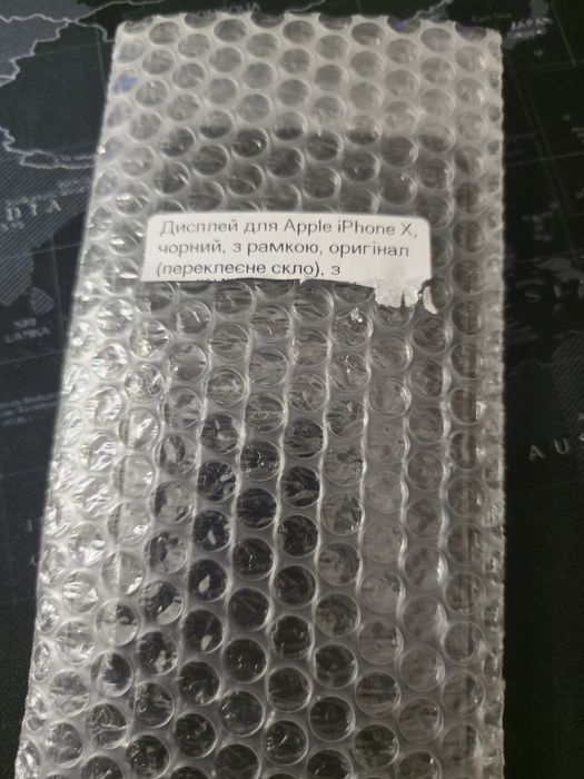 Дисплей для apple iPhone X (original) з переклеяним склом