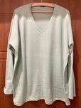 Dzianinowy sweter baby Blue gołębi plussize rozmiar 44/46