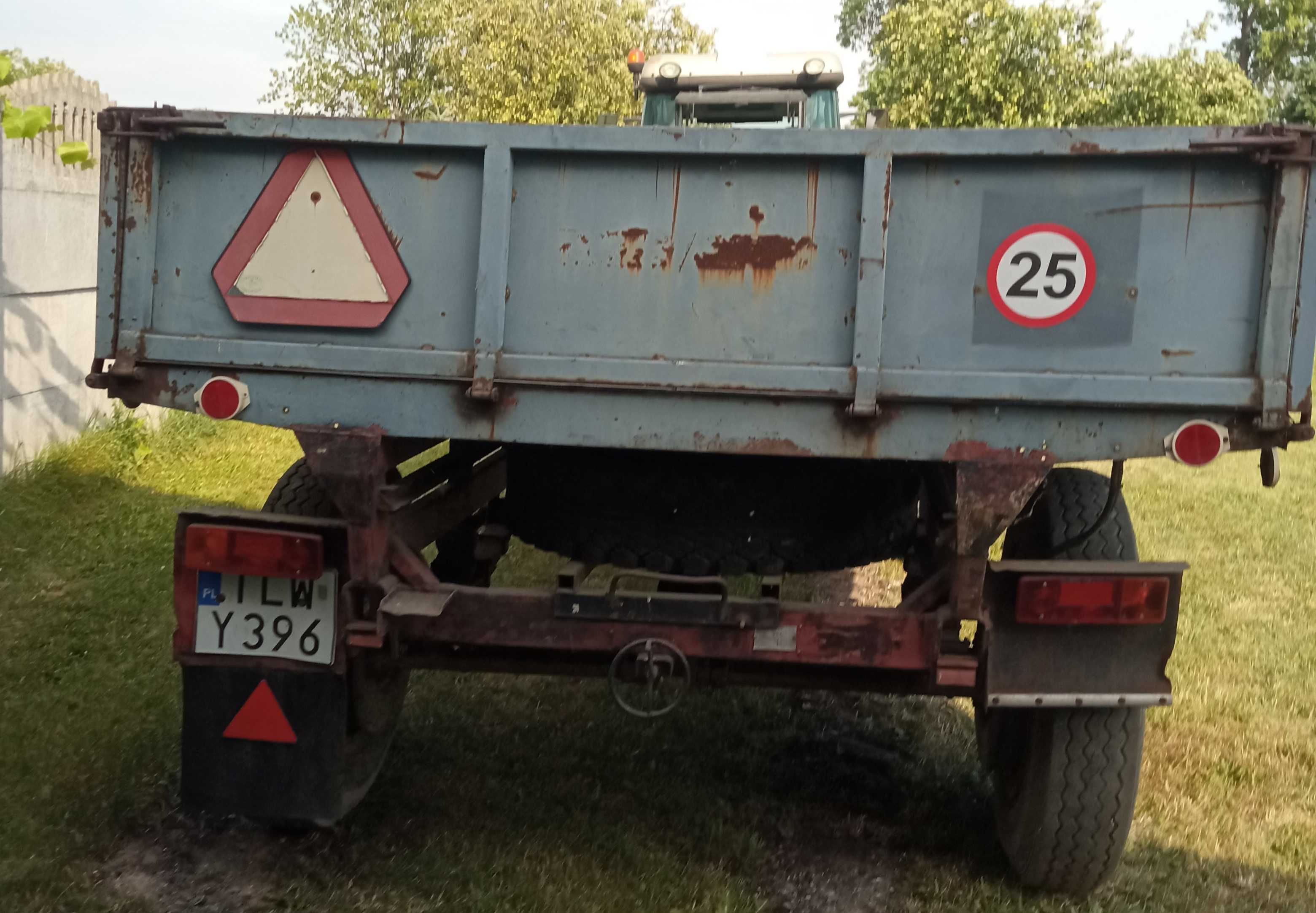 Przyczepa Autosan D50 sztywna 6t.