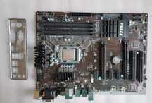 Płyta główna MSI B150 PC MATE , Procesor Core i3-6300