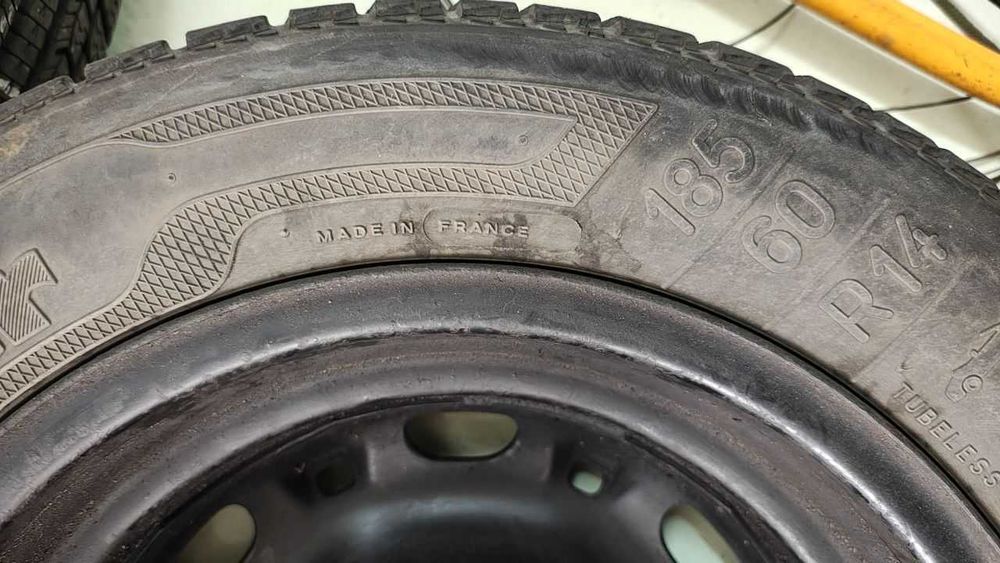 Opony zimowe Kleber 185/60R14 felgi stalowe