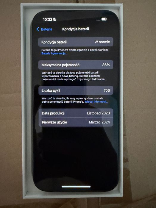 iPhone 15 Pro 128GB stan idealny