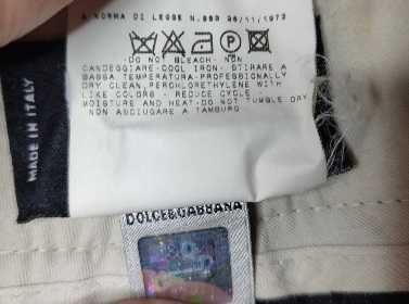 Елегантні оригінальні чоловічі чорні брюки Dolce & Gabbana в смужку